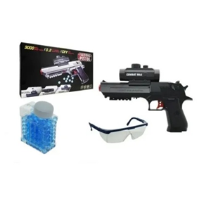 تفنگ اسباب بازی کلت COMBAT MK3 تیر ژله ای مدل Falcons Pistol -اسباب بازی